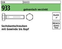 DIN 933 - galvanisch verzinkt