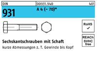 DIN 931 - A4 rostfrei