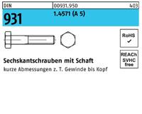 DIN 931 - A5 rostfrei