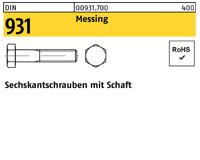 DIN 931 - Messing