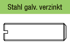 DIN 551 - galv. verzinkt
