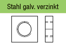 DIN 562 - galv. verzinkt