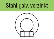 DIN 582 - galv. verzinkt