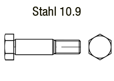 DIN 609 - Stahl 10.9