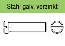 DIN 920 - galv. verzinkt