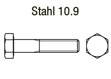 DIN 960 - Stahl 10.9