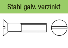 DIN 963 - galv. verzinktKleinpackung