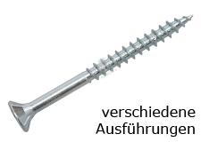 Spanplattenschrauben mit Senkkopf