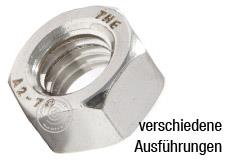 6-kant Muttern DIN 934 / ISO 4032