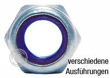 DIN 985galv. verzinkt