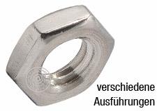 6-kant Muttern DIN 439flach