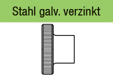 DIN 466 - galv. verzinkt