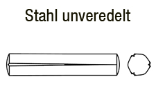 ISO 8744 - Stahl unveredelt