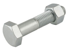 Baubolzen mit Mutter