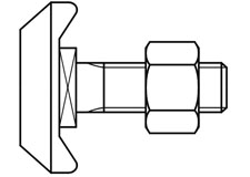 Halfenschrauben Typ 40/22