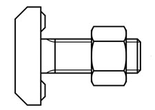 Halfenschrauben Typ 53/34