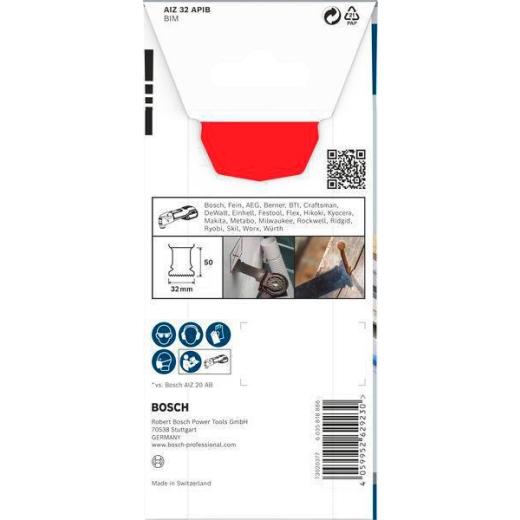 Tauchsägeblatt PRO PAIZ 32 APB B.32mm Eintauch-T.60mm 1 St.Starlock BOSCH