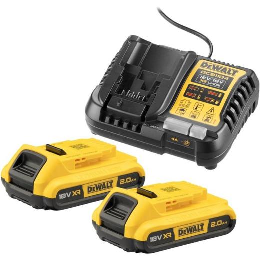 Akku-Starter-Set DCB1104D2 18V 2Ah DEWALT