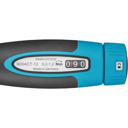 Drehmomentschraubendreher 6004CT-12 0,2-1,2 Nm HAZET