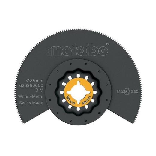 Segmentsägeblatt Starlock D.85mm BiM Zahnt. 1,3mm/20TPI Metabo