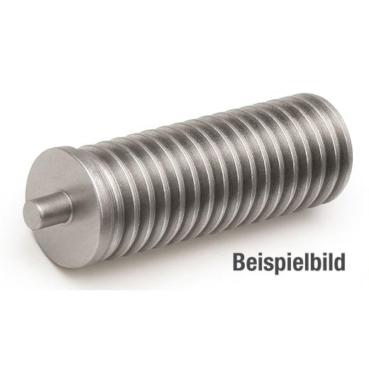 ISO 13918 | Form PT | M 10 x 25 | Edelstahl A 2 | 100 Stück