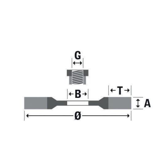 Rundbürste TÜV-geprüft D.125mm Drahtstärke 0,5mm 13mm 12500min-¹ OSBORN
