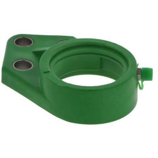 Flanschlagergehäuse FBL204 -GREEN 47 mm oval ZEN