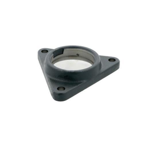 Flanschlagergehäuse GEHCFTR04 -GG 47 mm dreieckig INA