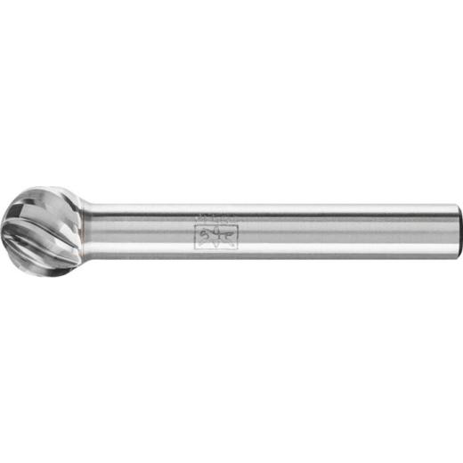 Frässtift KUD Ø 10 mm Kopf-L.9 mm Schaft-Ø 6 mm HM Verz.INOX PFERD
