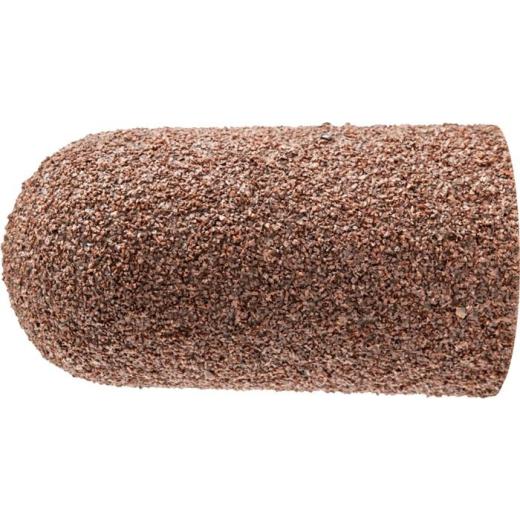 Schleifkappe POLICAP D21xH40mm K.60 KEL-Rundkegel braun PFERD | 50 Stück