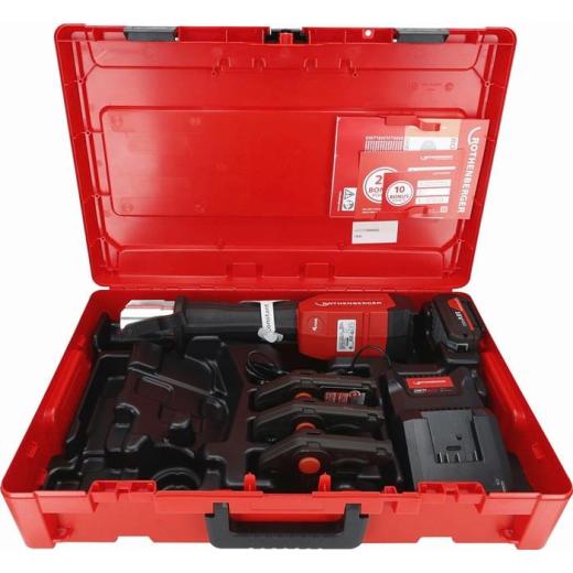Akkupressmaschine ROMAX 4000 Basic Set AMPShare Akku,Ladegerät M 15,22,28mm 4Ah