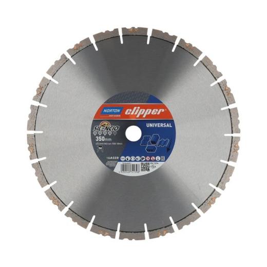 Diamanttrennscheibe Pro Unviersal Silencio D.350mm Bohr.25,4mm Seg.-B.3,1mm