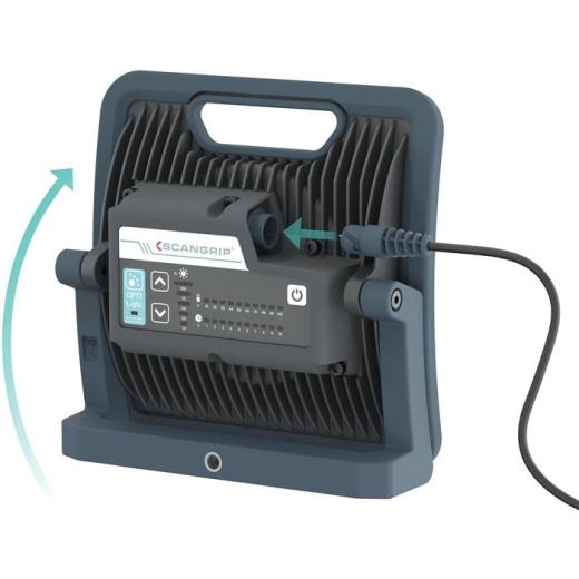 Akku-Arbeitsleuchte NOVA 6C+R 37 W 600-6000 lm