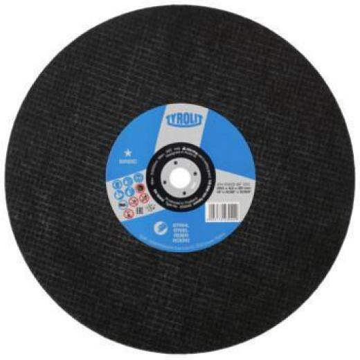 Trennscheibe BASIC D350x4mm ger.Bohr.20mm TYROLIT | 10 Stück