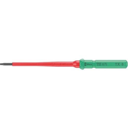 Wechselkl.KK VDE 67 i TiE TORX® TX 8 VDE isol.WERA