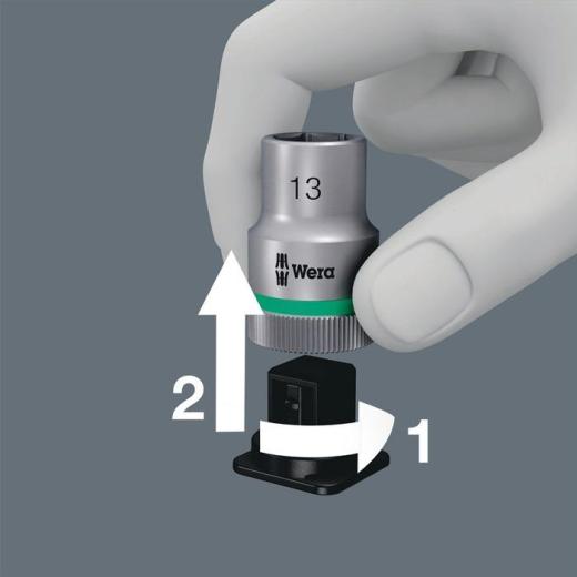 Schraubendrehereinsatzset Belt B 3 Torx 9-tlg.Antr.10mm (3/8) Zoll WERA