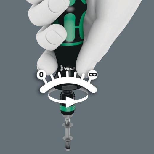 Drehmomentschraubendreher 7400 0,1-0,34 Nm WERA