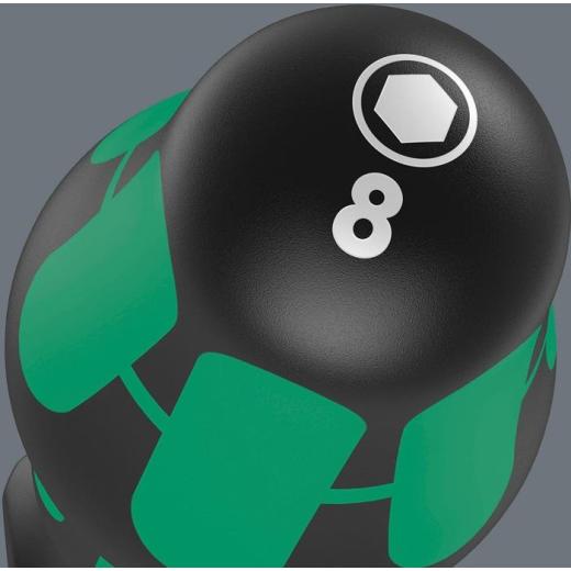 Schlauchklemmenschraubendreher SW 7mm Schaft-L.167mm a6-KT./ Kraftform WERA