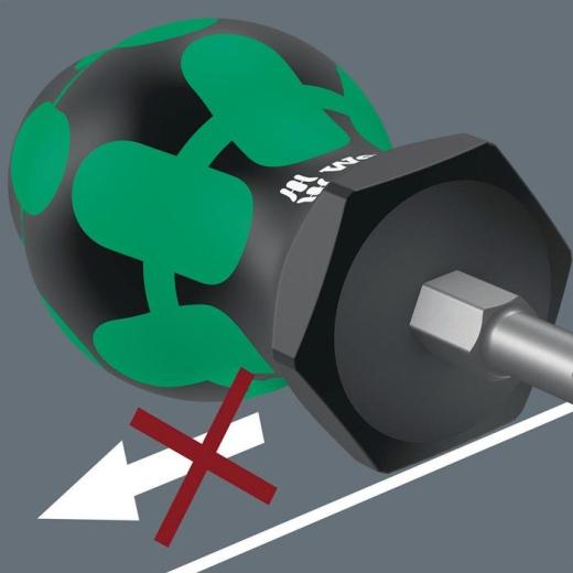 Schraubendrehersatz Stubby TX 1 5-tlg.Kraftform,mehrkomponentig WERA