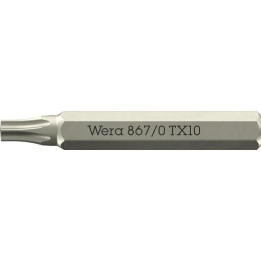 Bit 867/0 Micro TX 10 | Länge 30 mm | WERA | 10 Stück