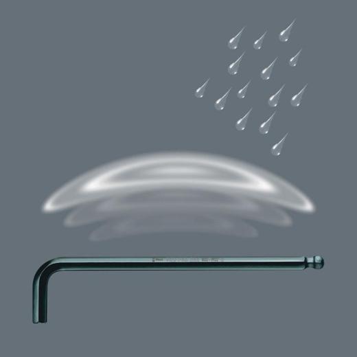 Winkelschlüssel 950 PKL BM ISO2936 Innen-6-kant SW4mm L.140mm Abgewink.-L.25mm | 10 Stück