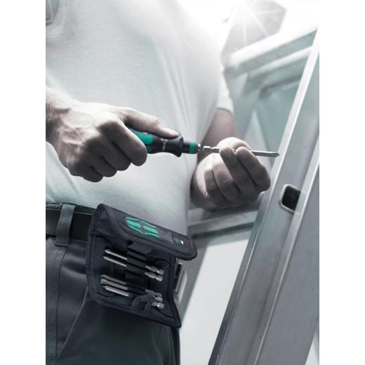 Bitsatz Kraftform Kompakt 41 11teilig Handhalter/10Bits L.89mm Wera