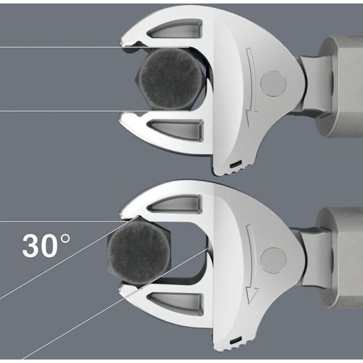 Einsteckmaulschlüssel 7870 Joker L SW 16-19mm 9x12mm WERA