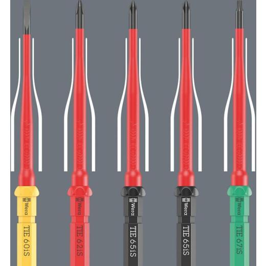 Schraubendrehersatz KK VDE 16 ext.slim 1 Tool Finder 16-tlg.m.Wechselkl.WERA