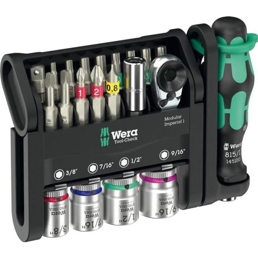 Bitsortiment Tool-Check Modular Imperial 1 21-tlg.WERA