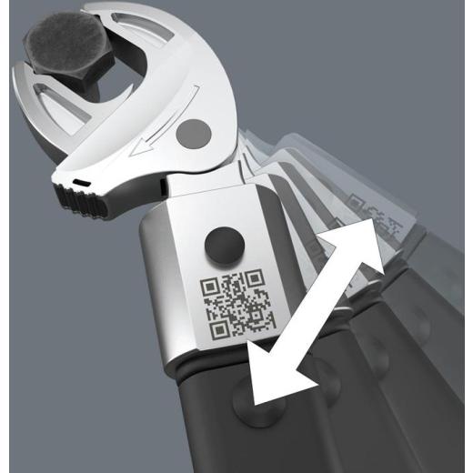 Einsteckmaulschlüssel 7880 Joker 3XL SW 32-41mm 14x18mm WERA