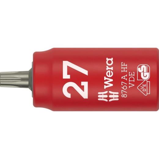 Steckschlüsseleinsatz 8767 A VDE HF 1/4 Zoll TX 27 L.36mm WERA