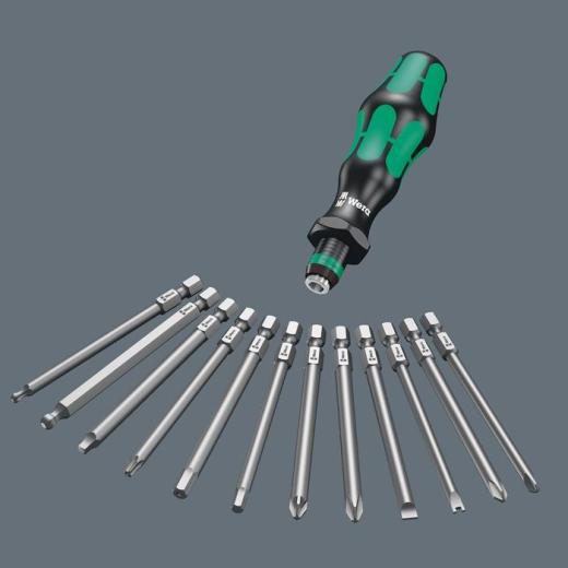Bitsatz Kraftform Kompakt 41 11teilig Handhalter/10Bits L.89mm Wera