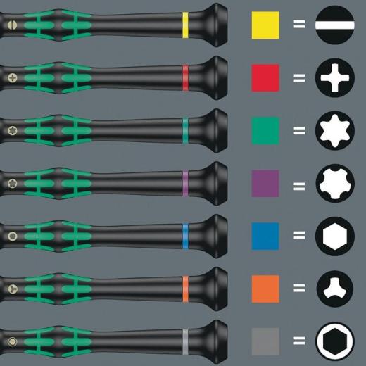 Elektronikerschraubendreher 2067 TORX HF TX 8 Klingen-L.60mm HF CV-Molybdän