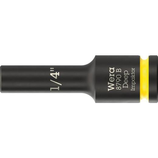 Steckschlüsseleinsatz 8790 B Impaktor Deep 3/8 Zoll 1/4 Zoll L.63mm WERA